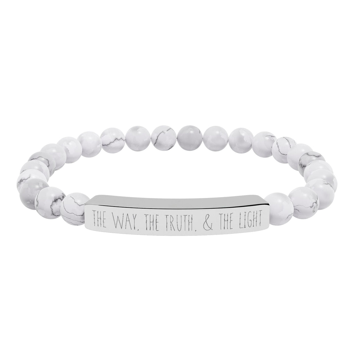 The Way, The Truth, and The Light, Beaded Bracelet