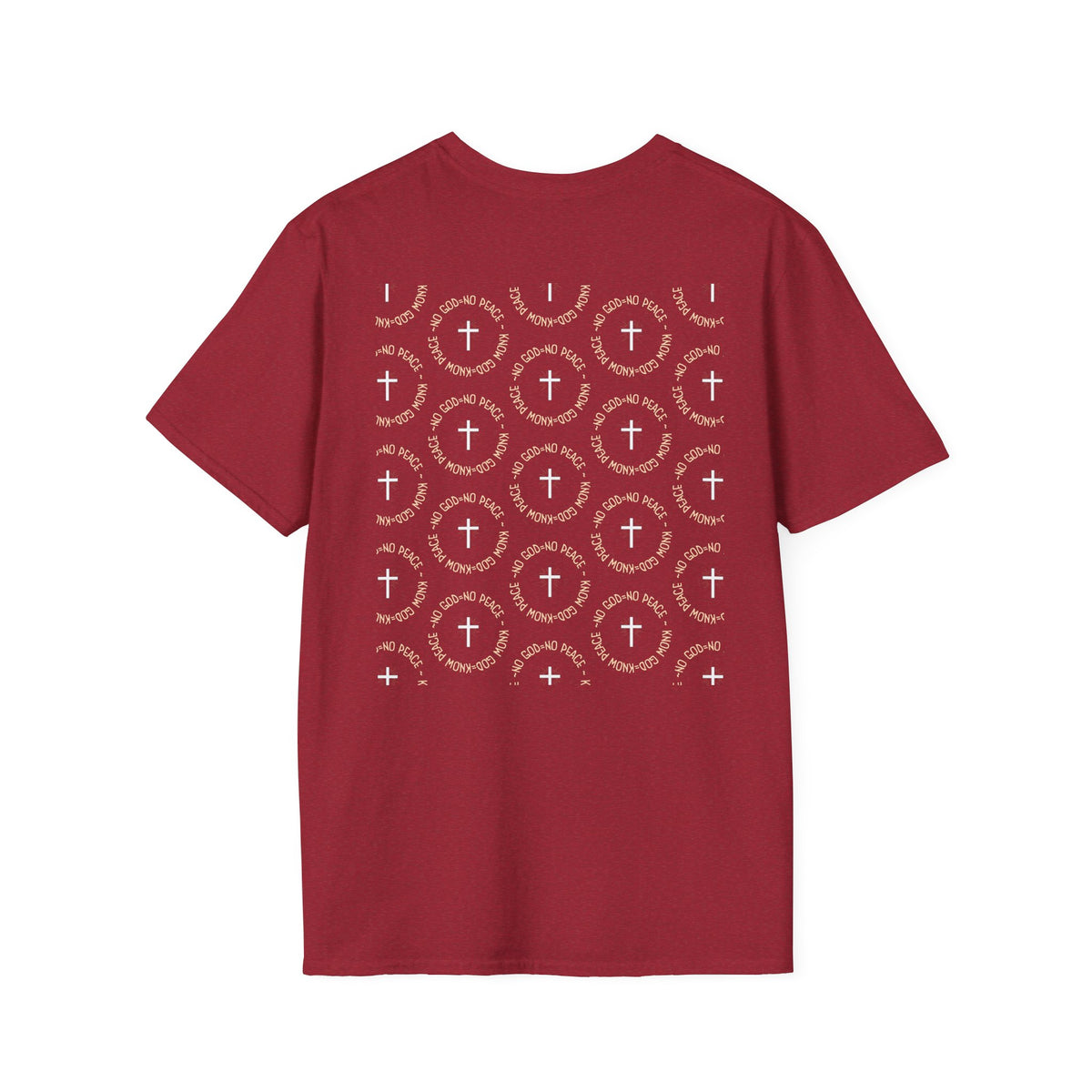 No God No Peace Know God Know Peace, Soft Tee