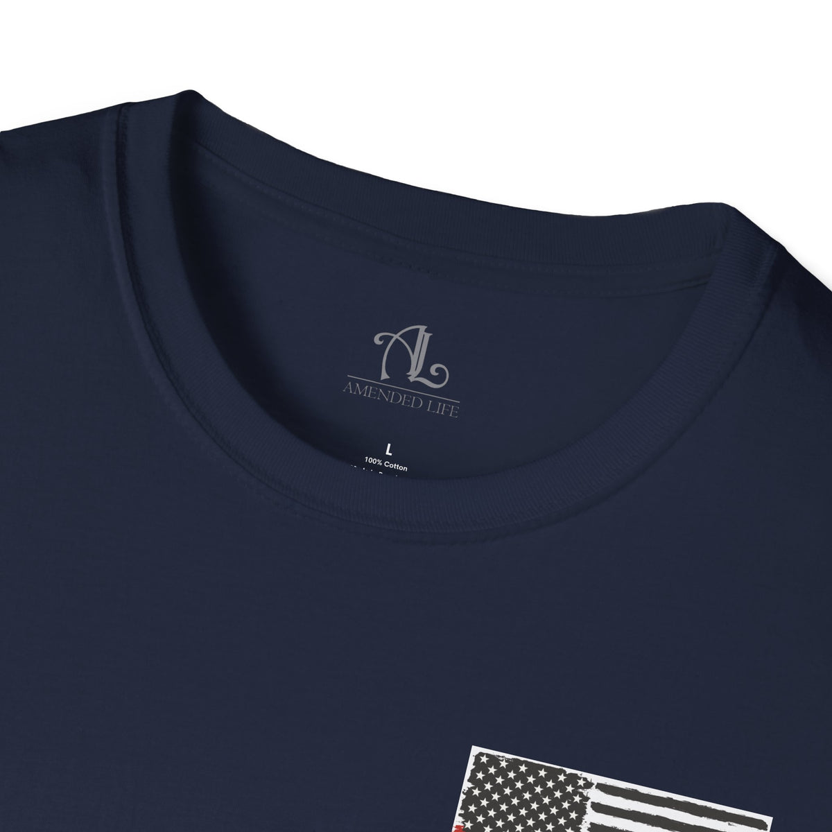 Isaiah 6:8 American Flag T-Shirt, Faith, Service & Patriotism Tee