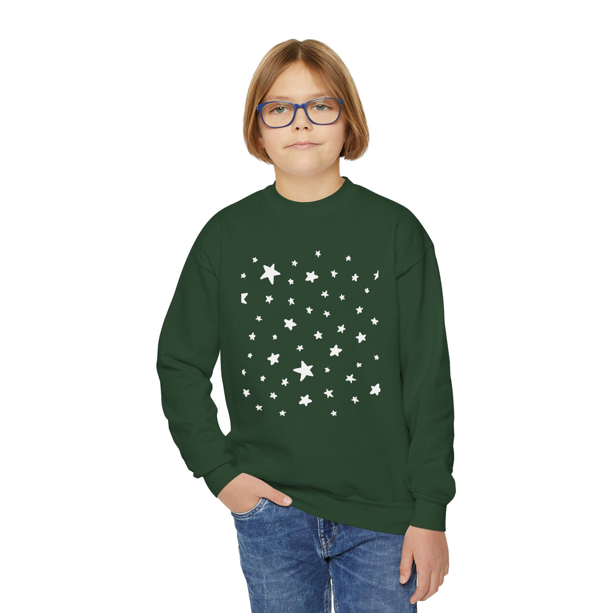 He Shines Brighter, Youth Sweatshirt