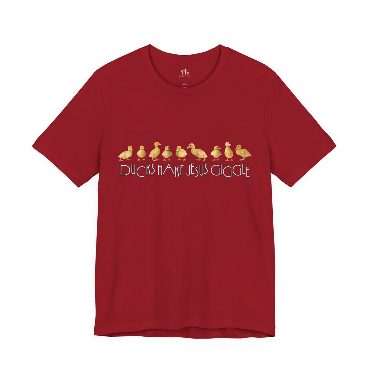 Ducks Make Jesus Giggle, Soft Tee