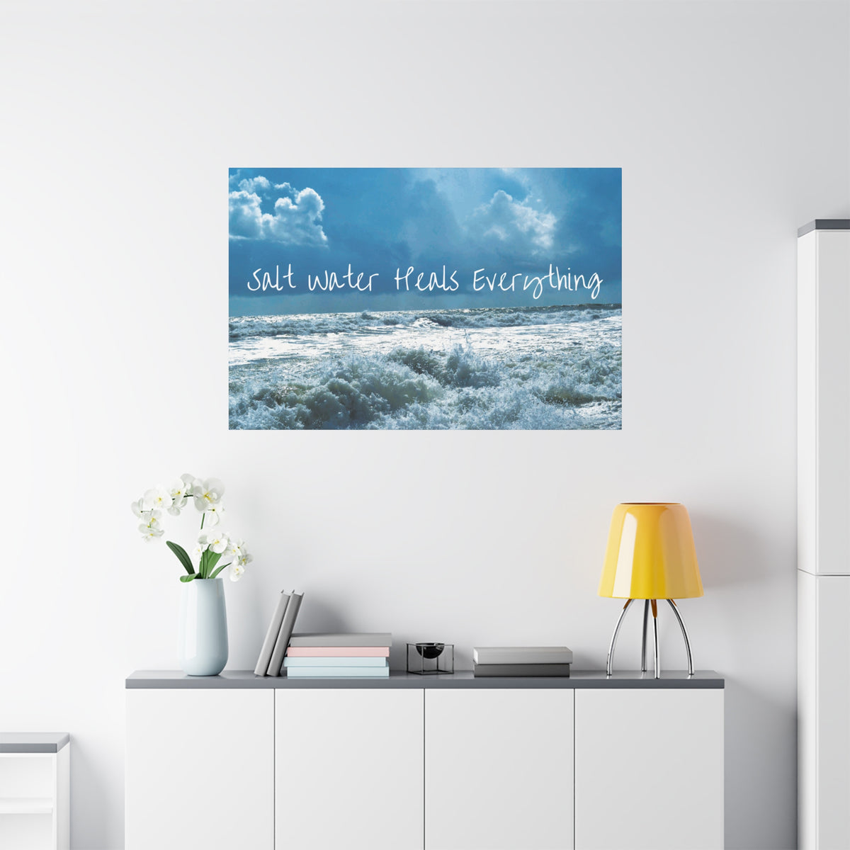 Salt Water Heals, Canvas