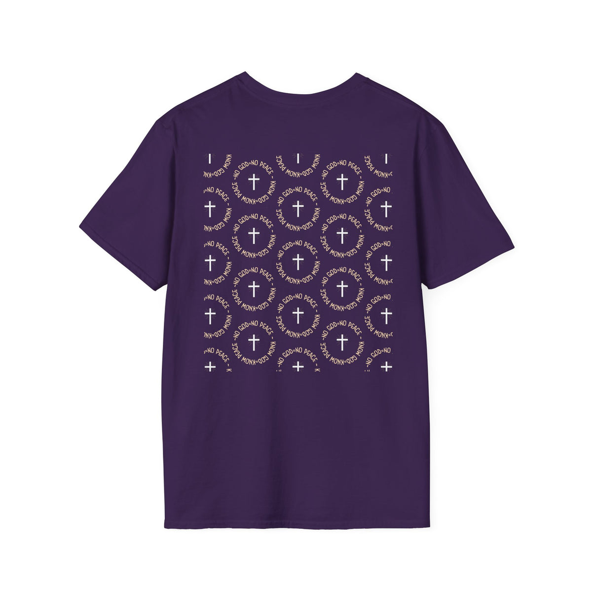No God No Peace Know God Know Peace, Soft Tee