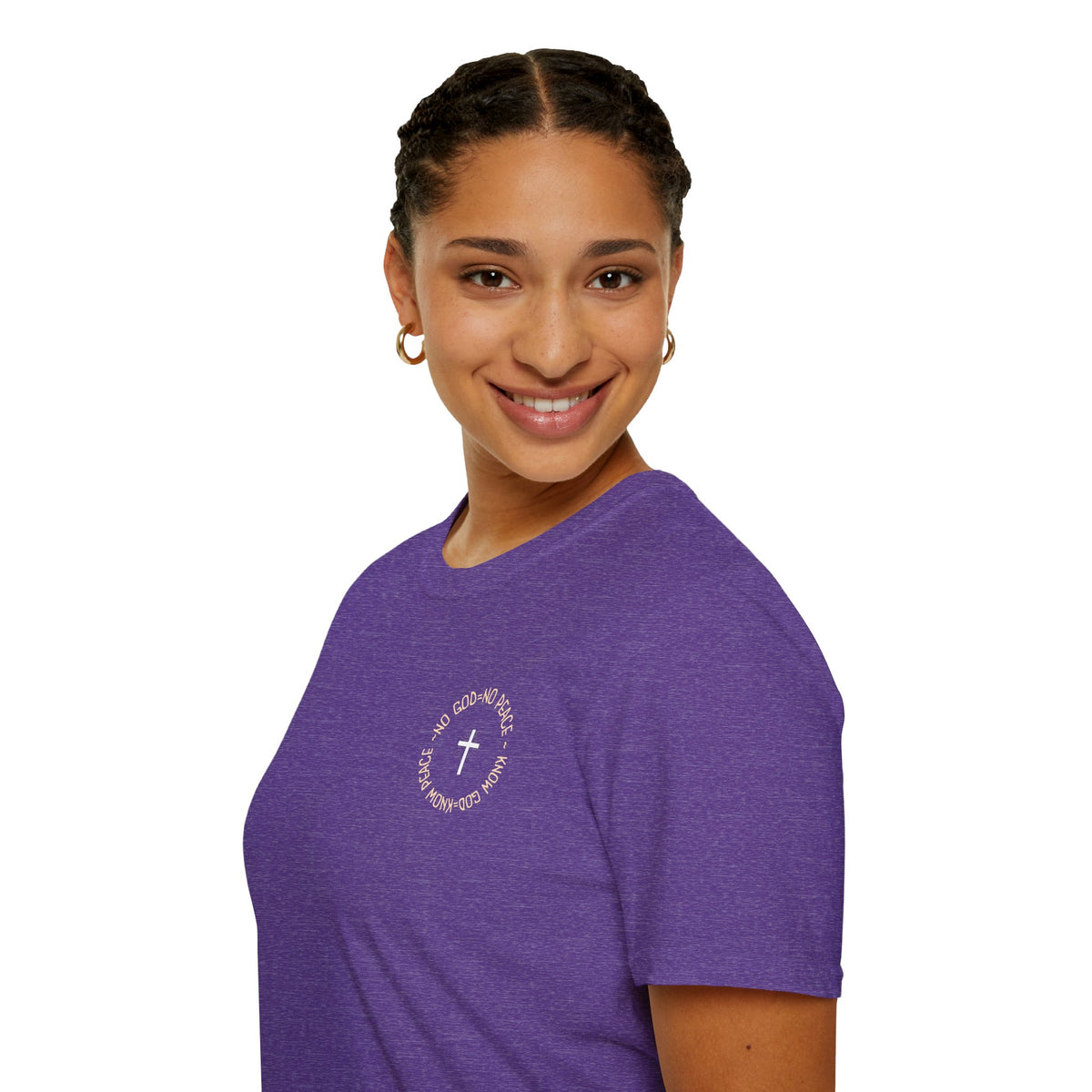 No God No Peace Know God Know Peace, Soft Tee