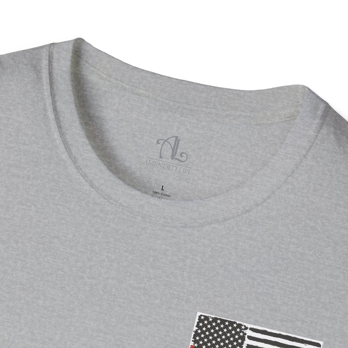 Isaiah 6:8 American Flag T-Shirt, Faith, Service & Patriotism Tee