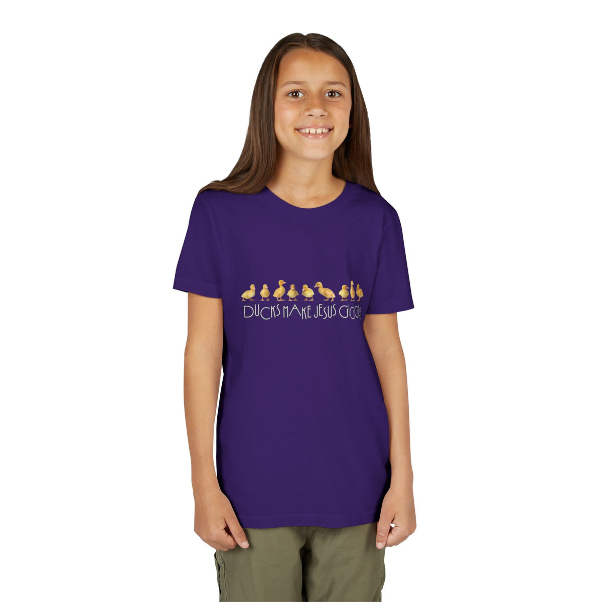 Ducks Make Jesus Giggle - Kids Christian Tee