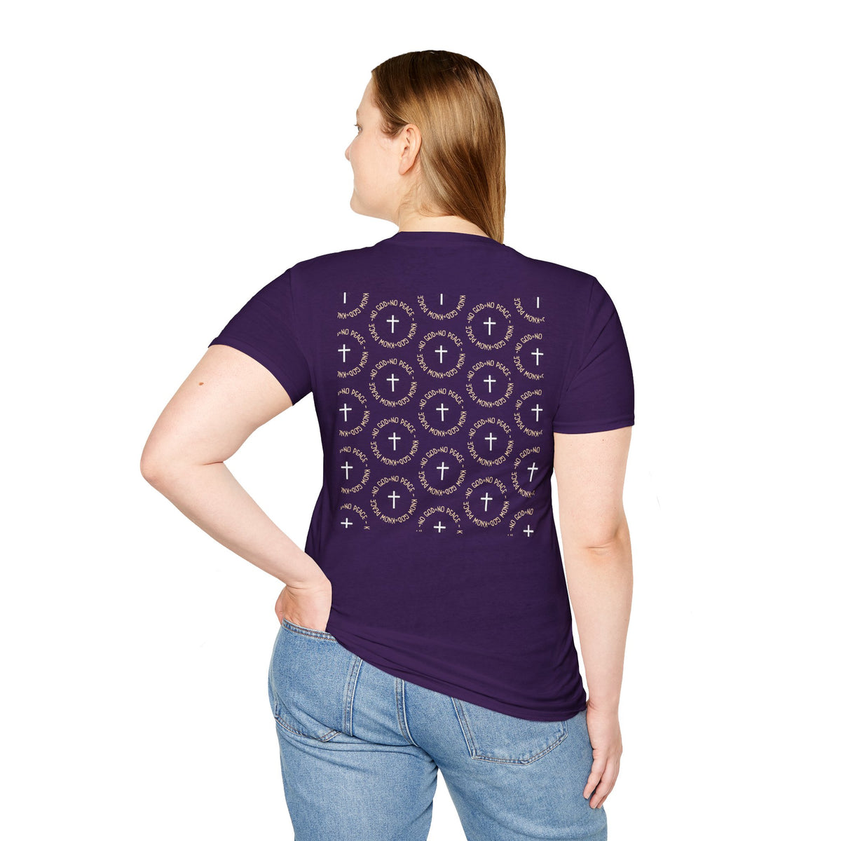 No God No Peace Know God Know Peace, Soft Tee