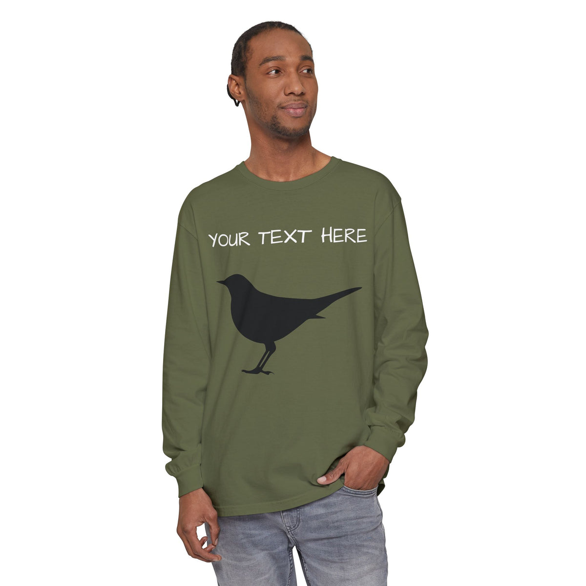 Customizable Sleeved Tee