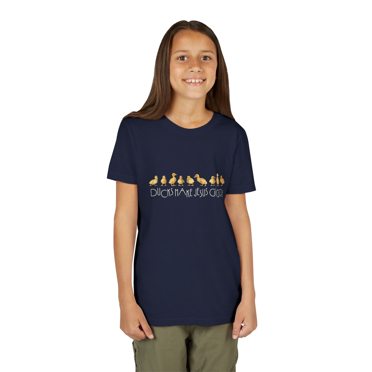 Ducks Make Jesus Giggle - Kids Christian Tee