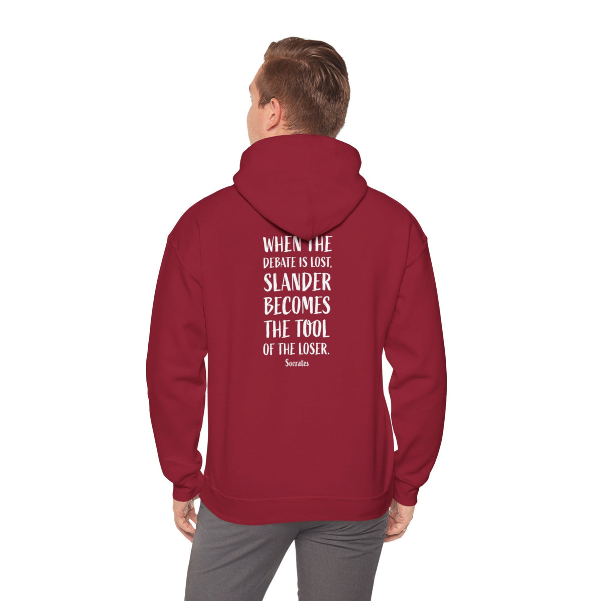 Quote Socrates, Hoodie