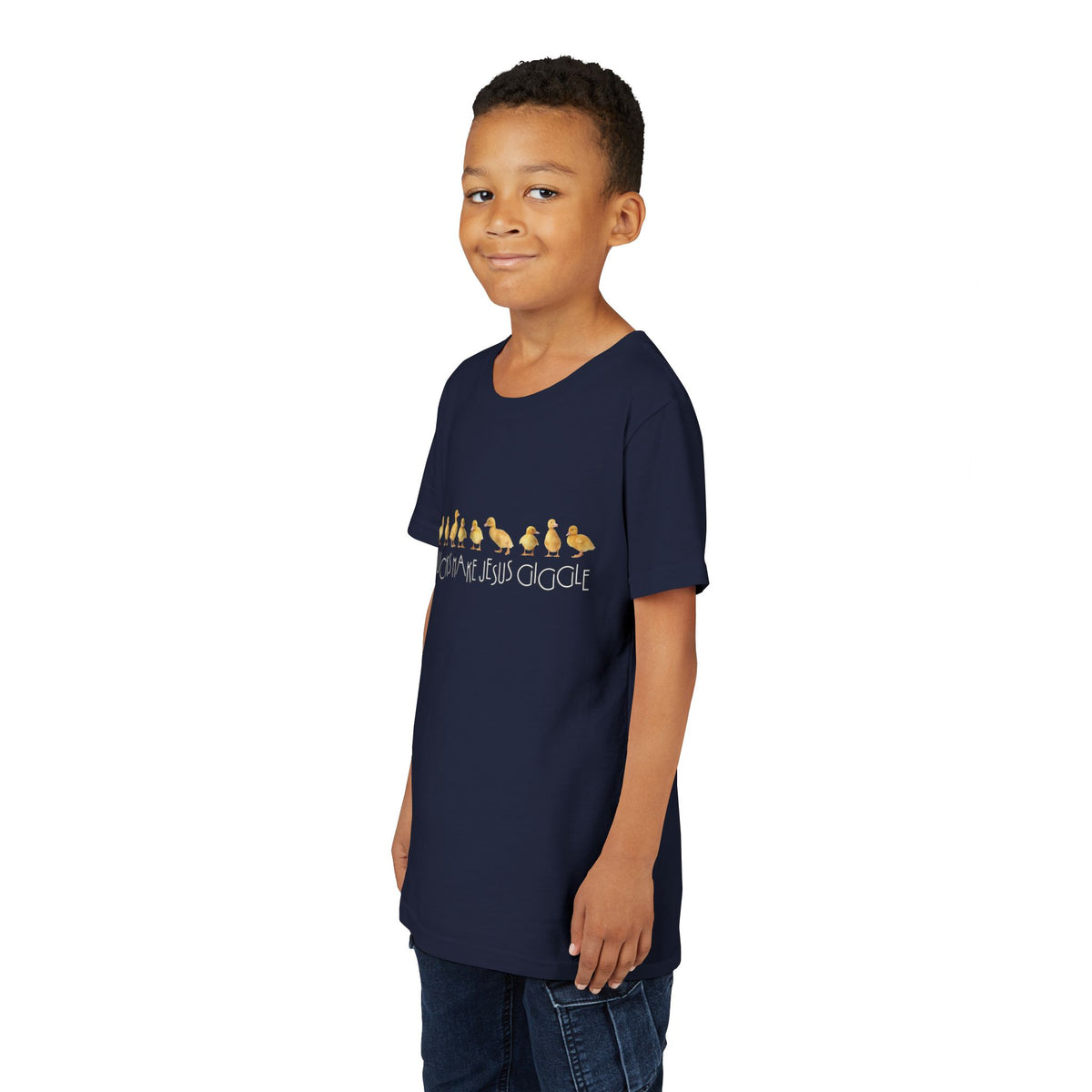Ducks Make Jesus Giggle - Kids Christian Tee