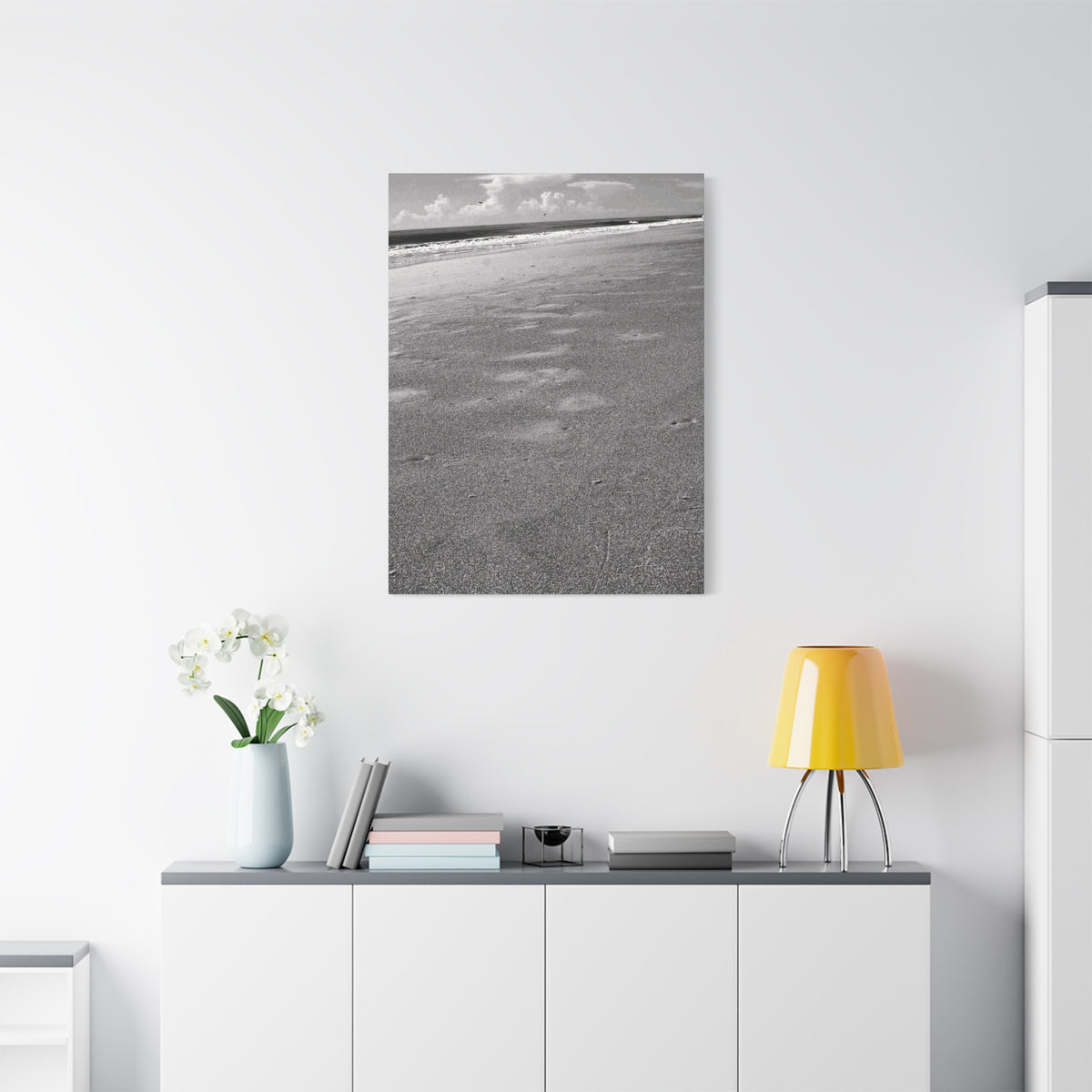Footprints In The Sand, Canvas