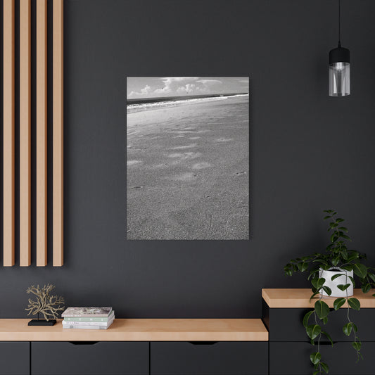 Footprints In The Sand, Canvas