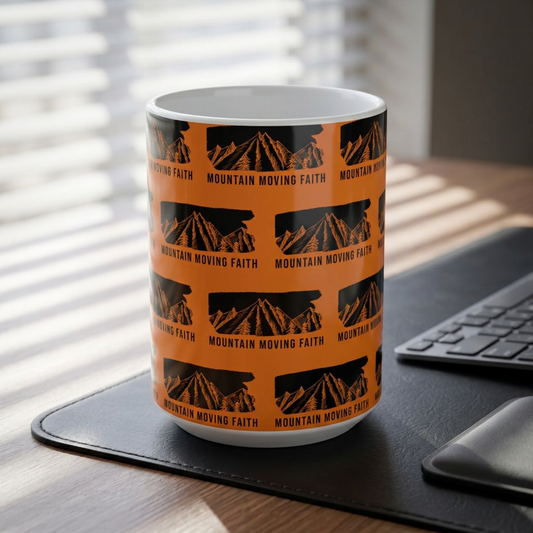 Mountain Moving Faith, Mug