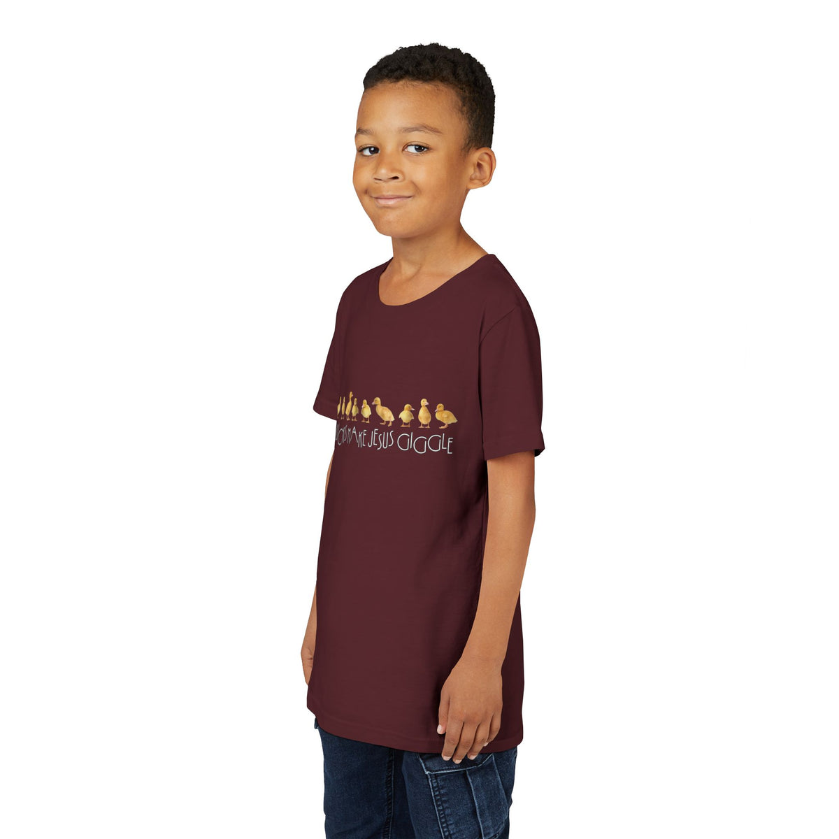 Ducks Make Jesus Giggle - Kids Christian Tee