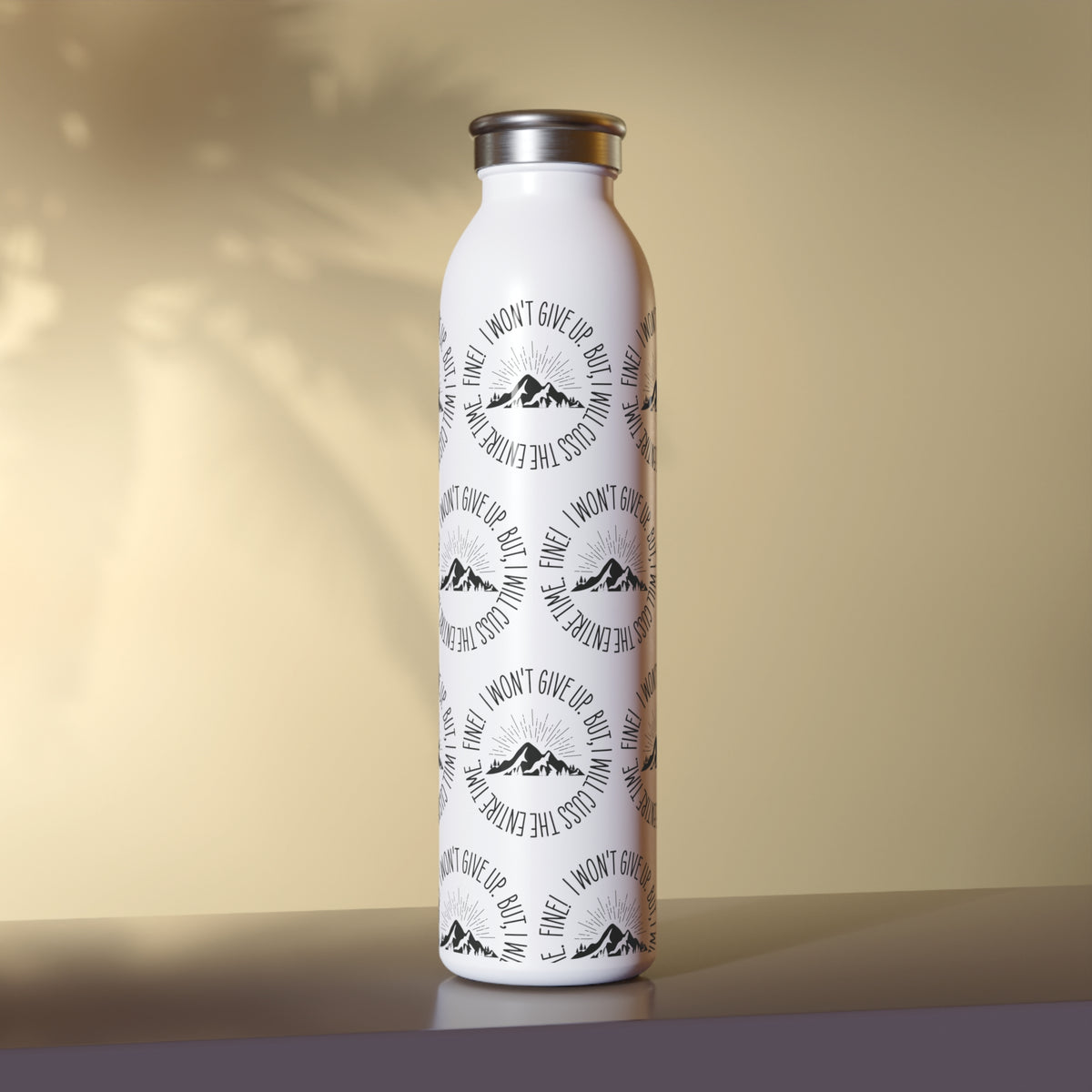 Won't Give Up, 20oz Tumbler