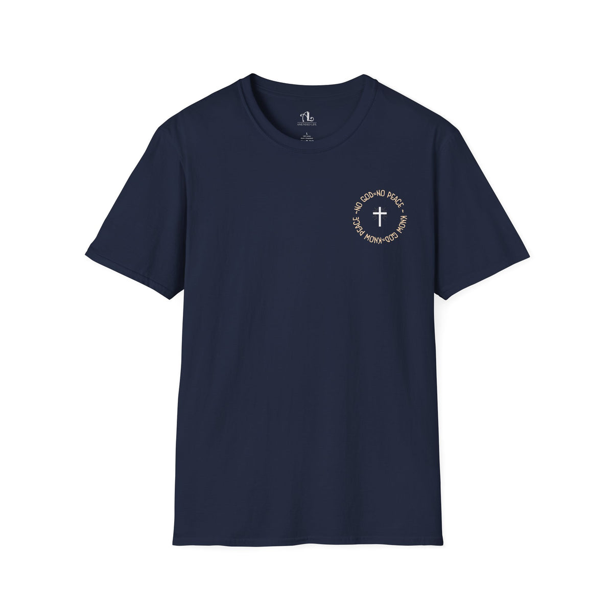 No God No Peace Know God Know Peace, Soft Tee