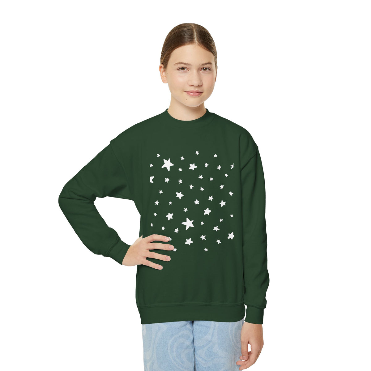 He Shines Brighter, Youth Sweatshirt