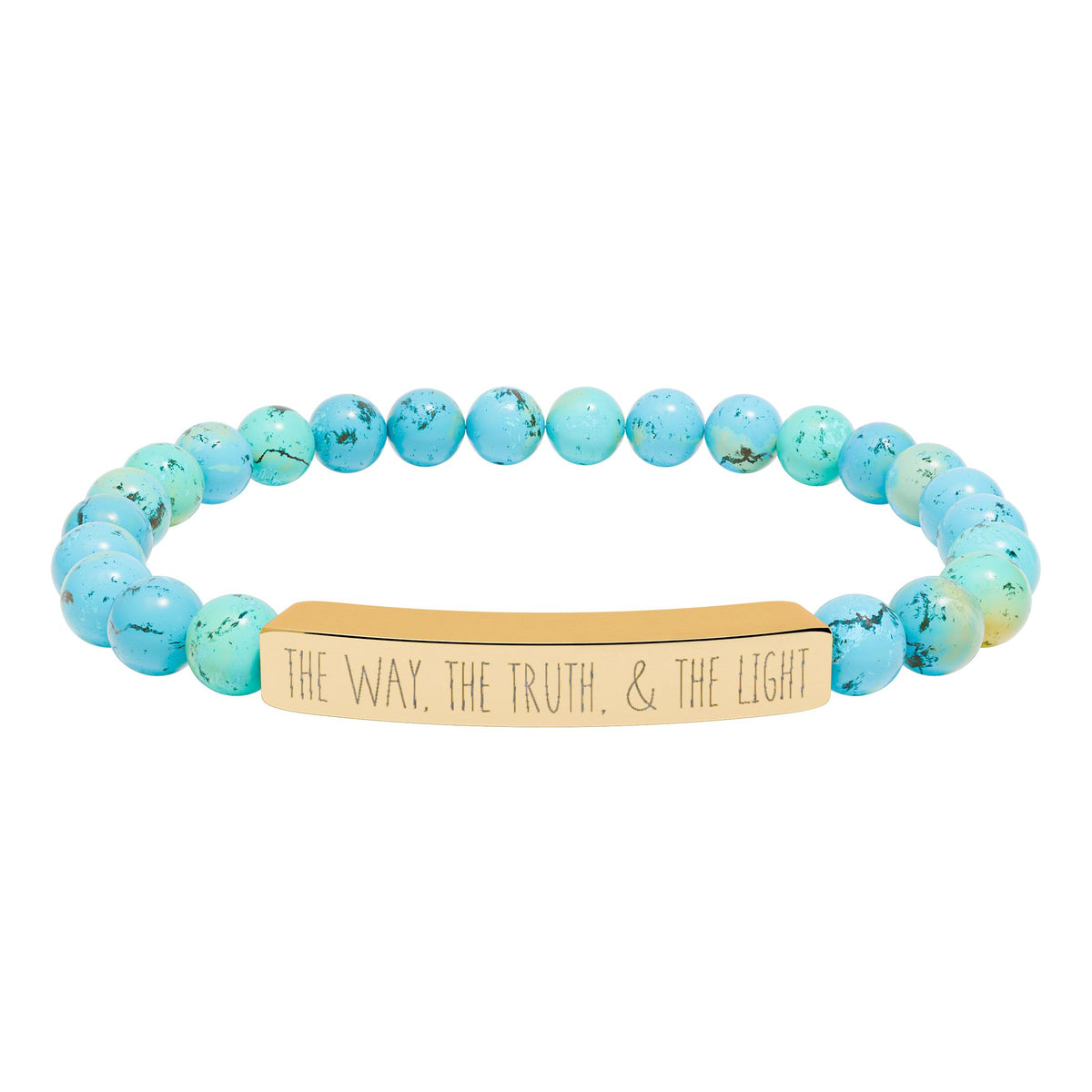 The Way, The Truth, and The Light, Beaded Bracelet