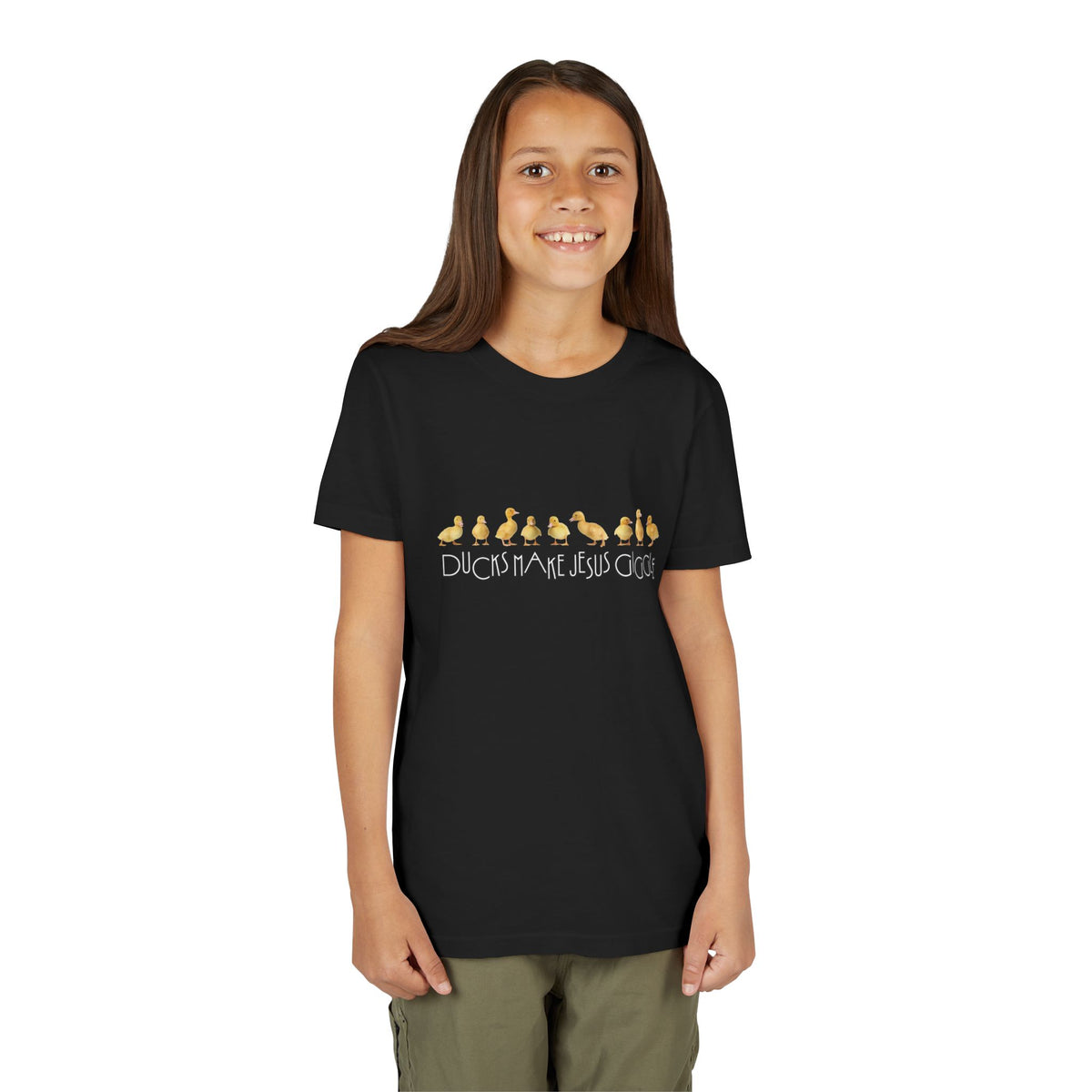 Ducks Make Jesus Giggle - Kids Christian Tee