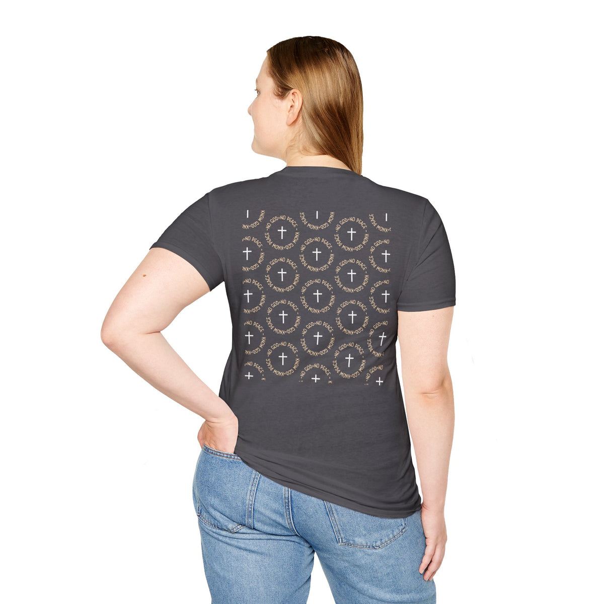 No God No Peace Know God Know Peace, Soft Tee