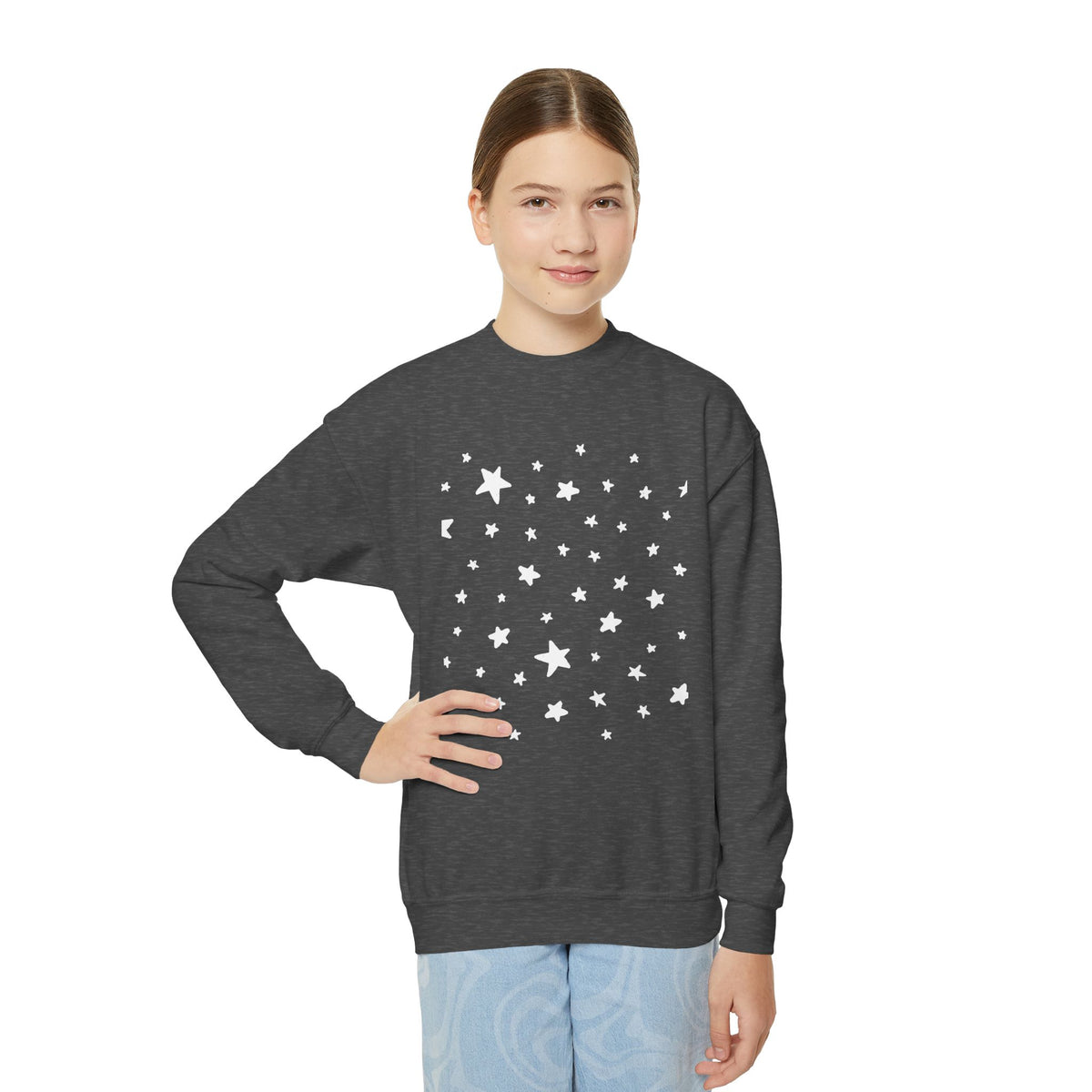 He Shines Brighter, Youth Sweatshirt