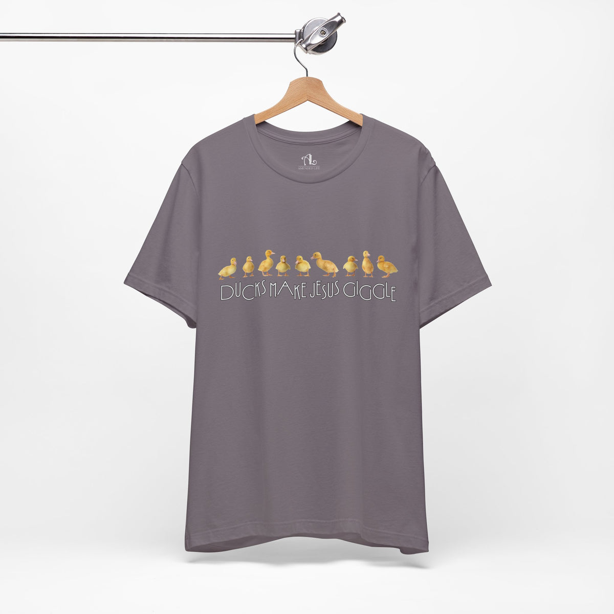 Ducks Make Jesus Giggle, Soft Tee