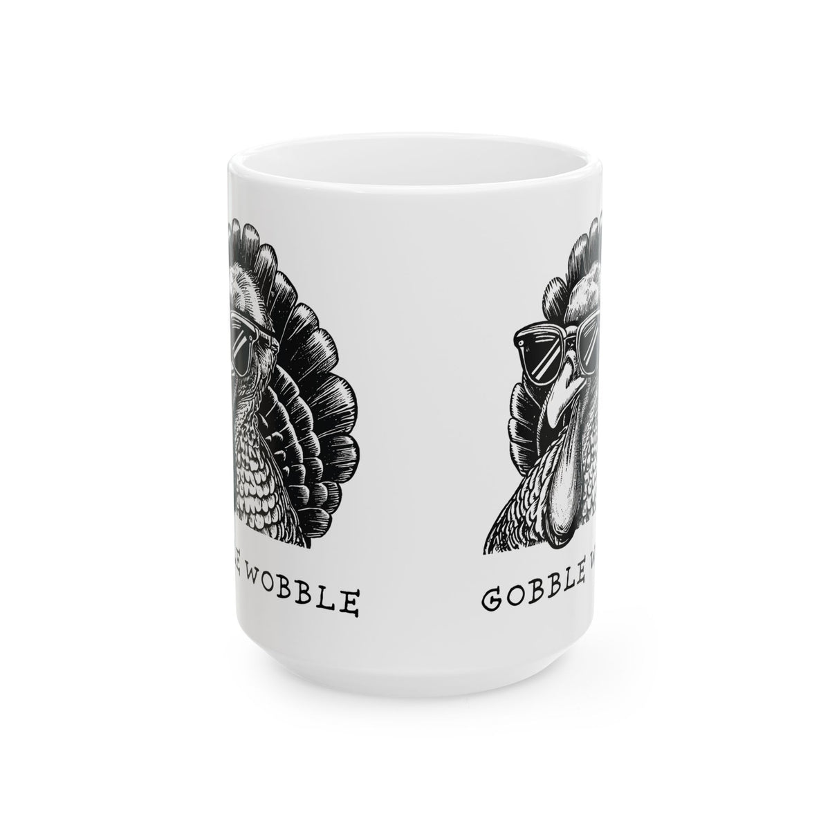 Gobble Wobble, Mug