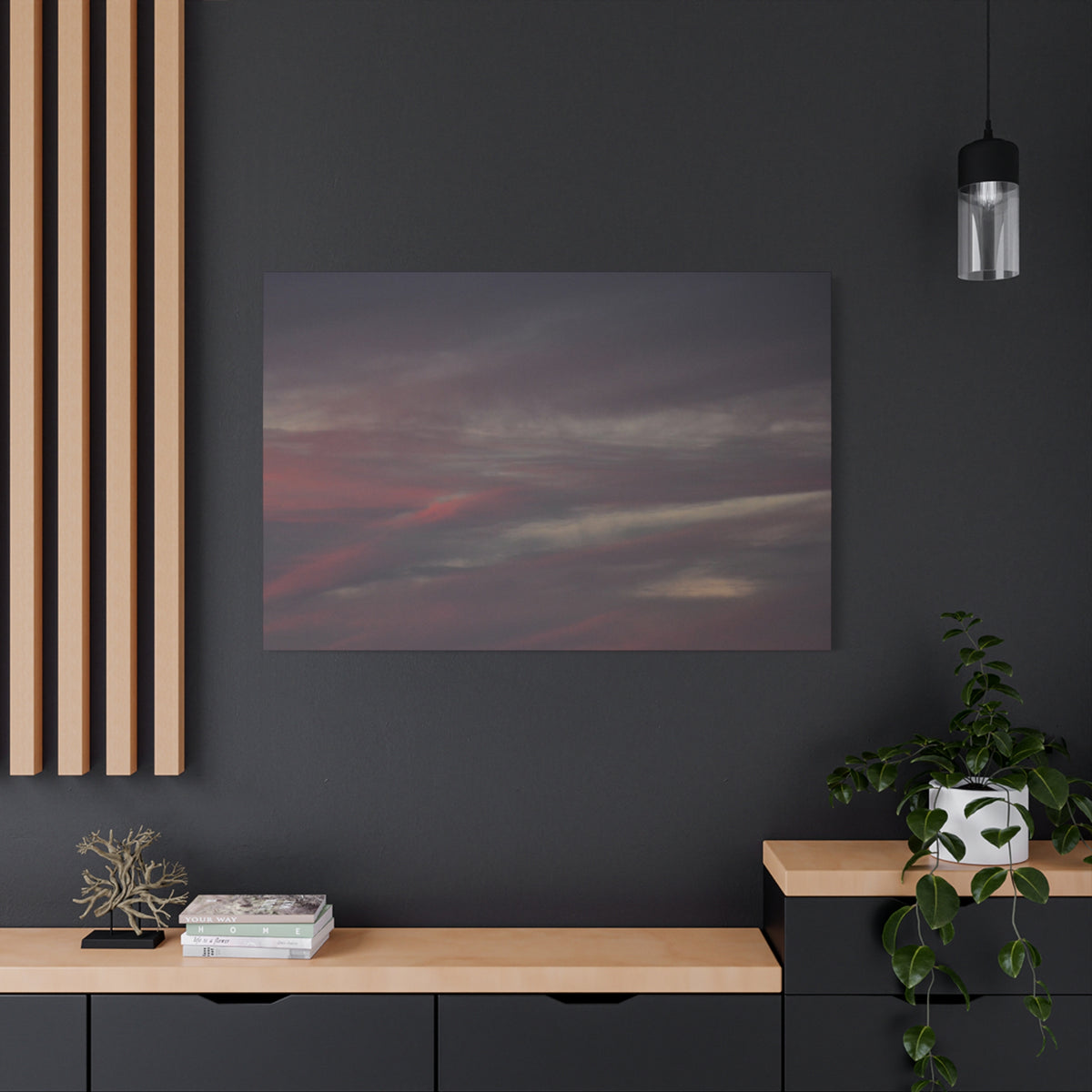 Watercolor Skies, Canvas