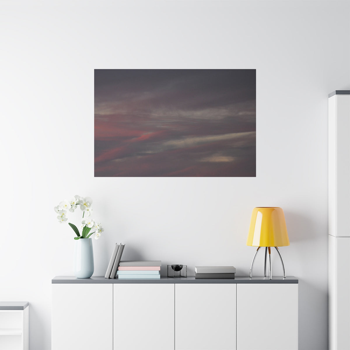 Watercolor Skies, Canvas
