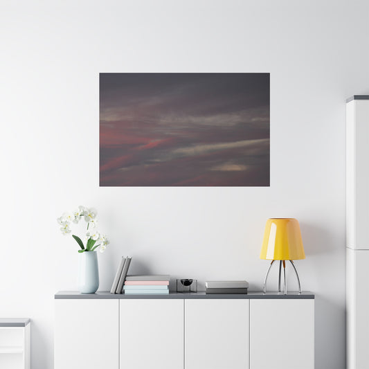 Watercolor Skies, Canvas