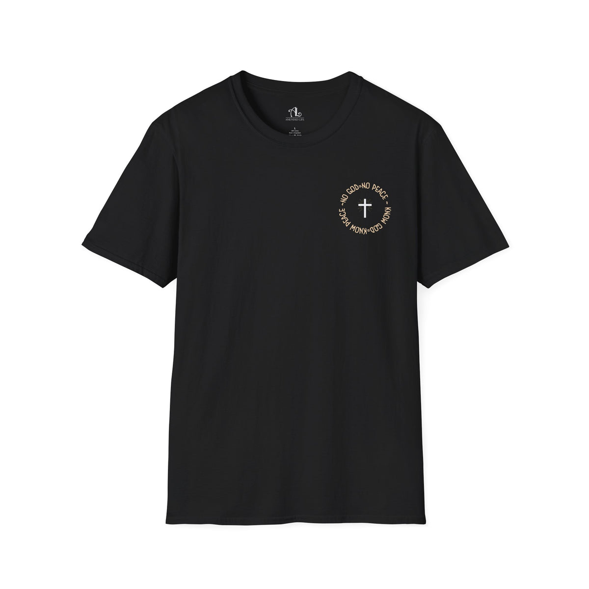 No God No Peace Know God Know Peace, Soft Tee