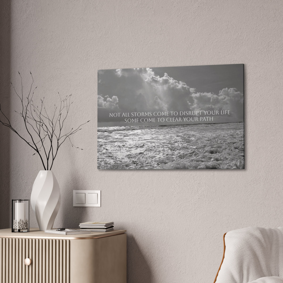 Not All Storms, Canvas