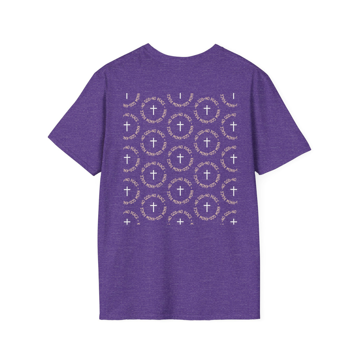 No God No Peace Know God Know Peace, Soft Tee