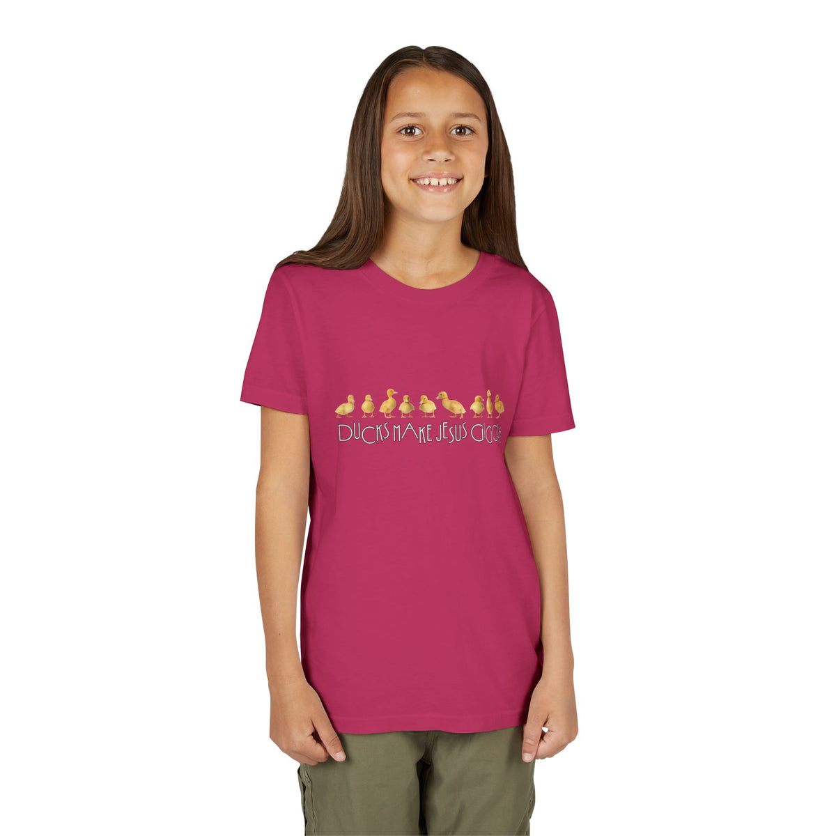 Ducks Make Jesus Giggle - Kids Christian Tee