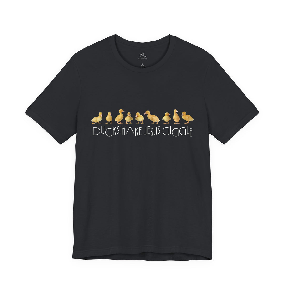 Ducks Make Jesus Giggle, Soft Tee