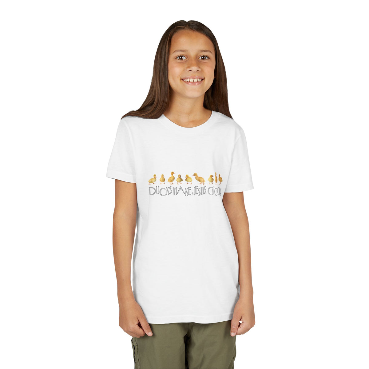 Ducks Make Jesus Giggle - Kids Christian Tee