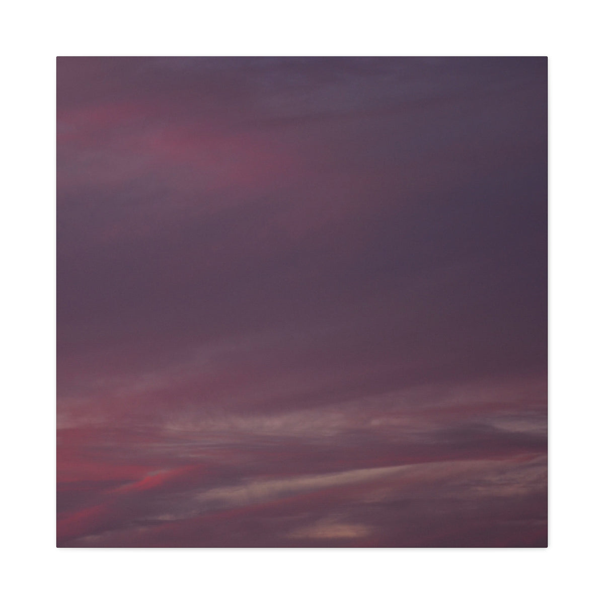 Suburban Night Skies, Canvas