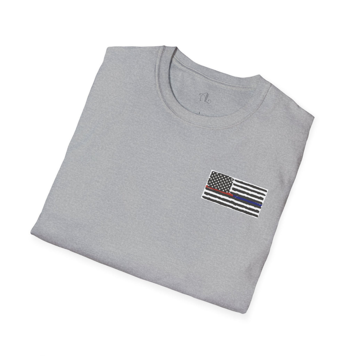 Isaiah 6:8 American Flag T-Shirt, Faith, Service & Patriotism Tee