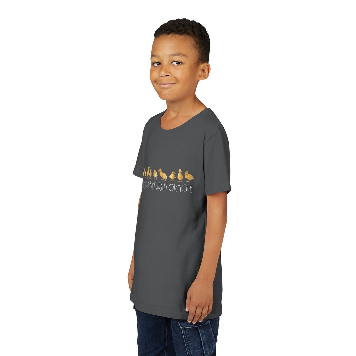 Ducks Make Jesus Giggle - Kids Christian Tee