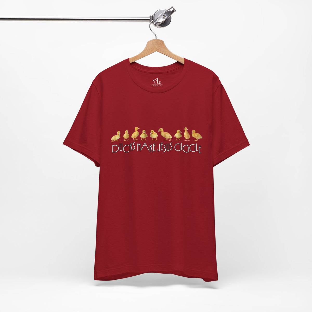Ducks Make Jesus Giggle, Soft Tee