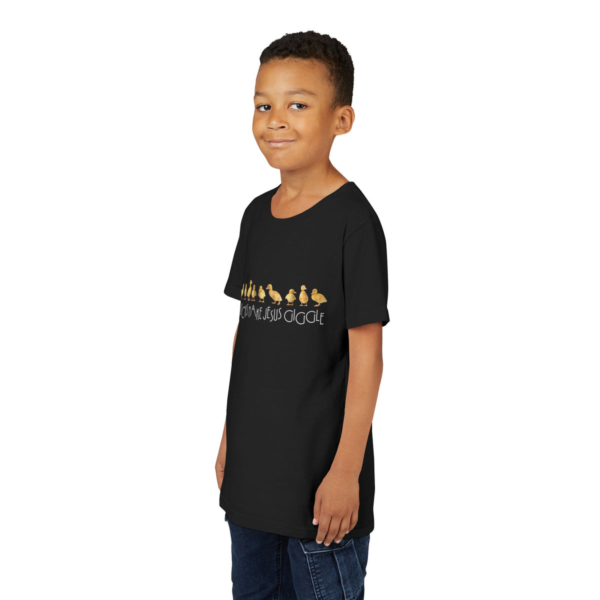Ducks Make Jesus Giggle - Kids Christian Tee
