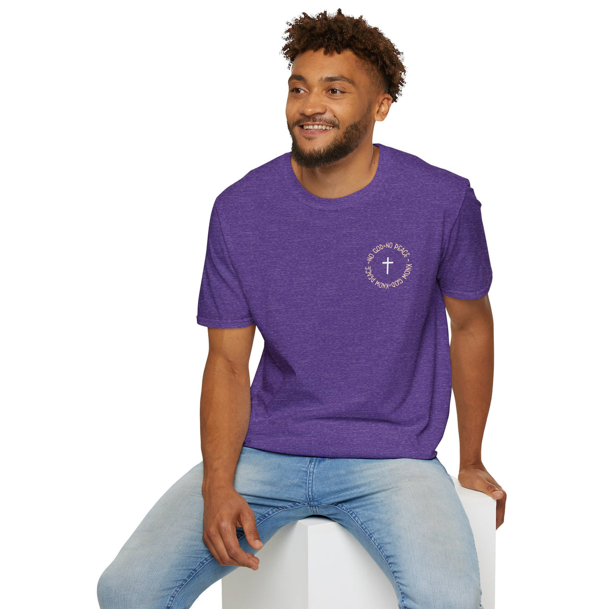 No God No Peace Know God Know Peace, Soft Tee