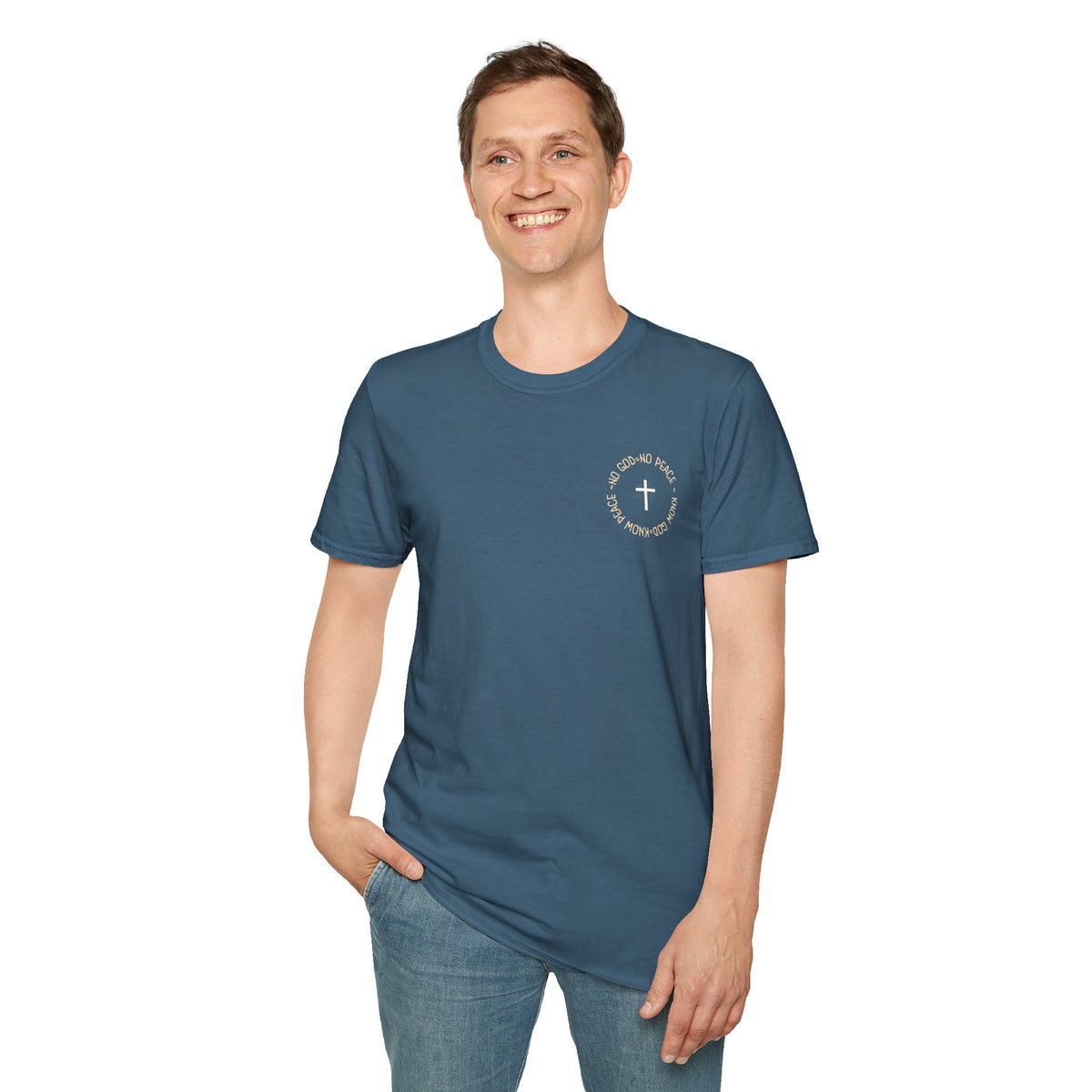 No God No Peace Know God Know Peace, Soft Tee