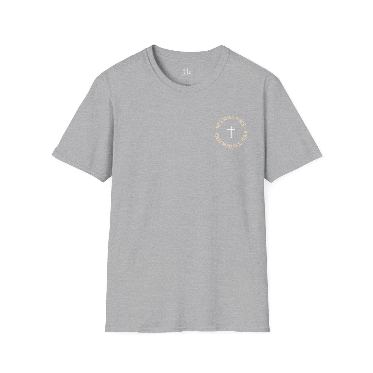 No God No Peace Know God Know Peace, Soft Tee